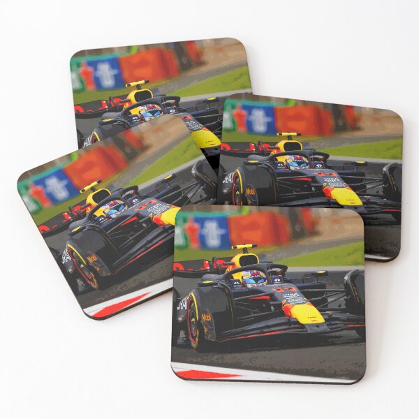 Item preview, Sergio Checo Perez racing his 2024 F1 racecar abstract designed and sold by Rodissimus1984.
