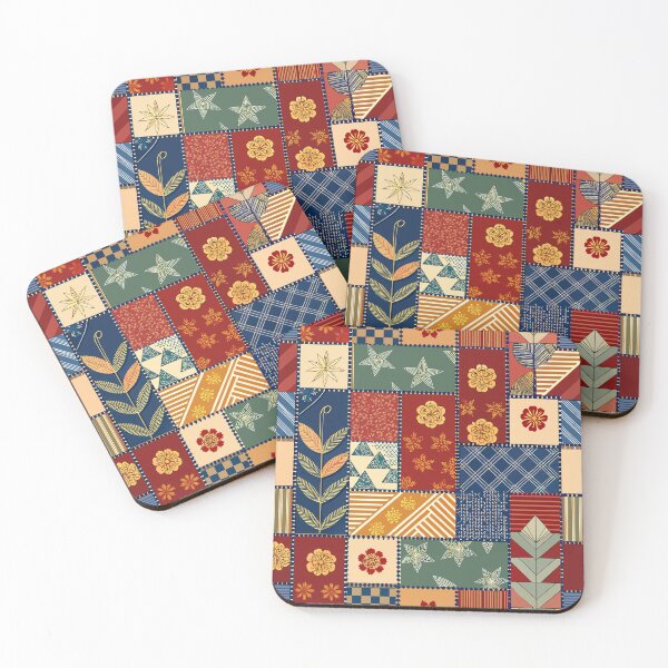 Item preview, patchwork pattern designed and sold by jkrphoto.