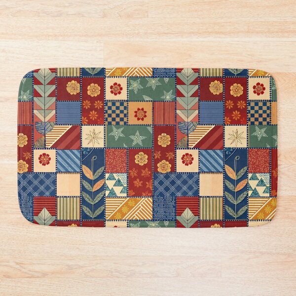 Item preview, patchwork pattern designed and sold by jkrphoto.