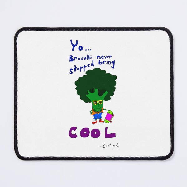 Item preview, Funny Boccoli Design -Veggies are Cool designed and sold by Jon Mardin.