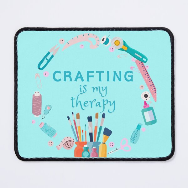 Item preview, Crafting is my therapy designed and sold by RoooDesigns.