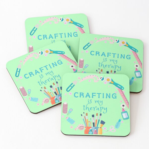 Item preview, Crafting is my therapy designed and sold by RoooDesigns.
