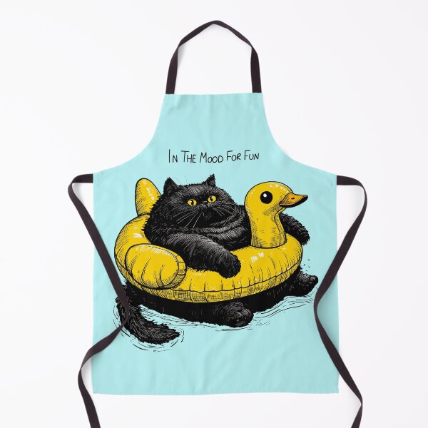 Item preview, In The Mood For Fun Cat designed and sold by KilkennyCat Art.