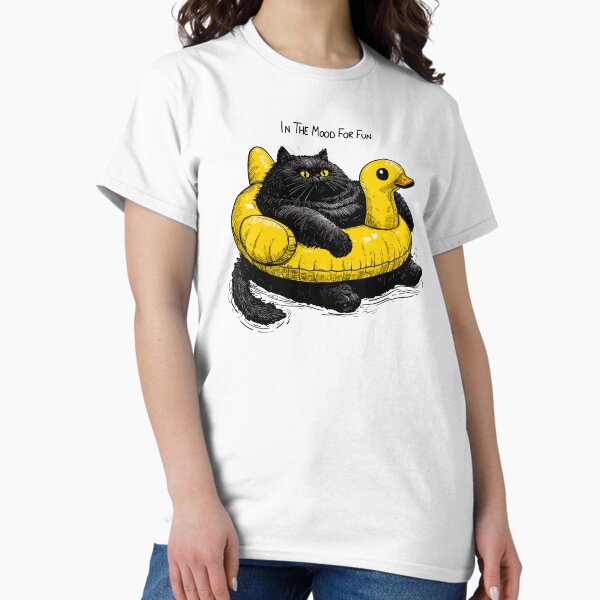 Item preview, In The Mood For Fun Cat designed and sold by KilkennyCat Art.