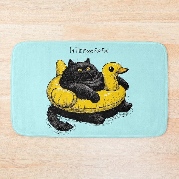 Item preview, In The Mood For Fun Cat designed and sold by KilkennyCat Art.