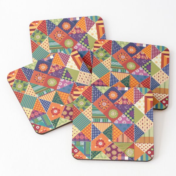 Item preview, patchwork pattern designed and sold by jkrphoto.