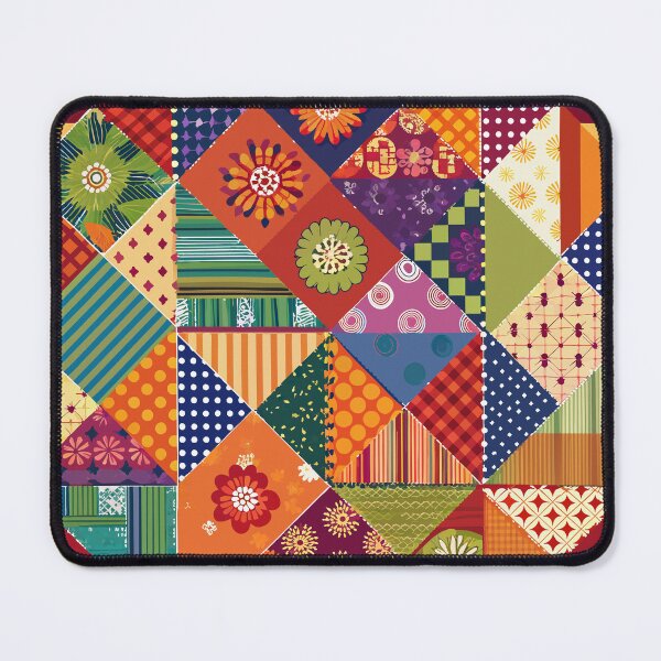 Item preview, patchwork pattern designed and sold by jkrphoto.