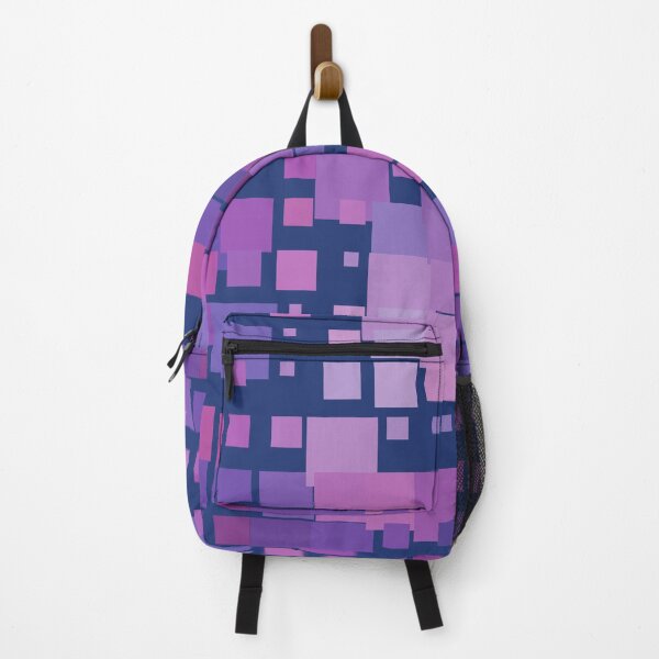 Item preview, Gradient Purple Tones Square Grid Blue Abstract Backdrop designed and sold by Alchemy-A-La-G.