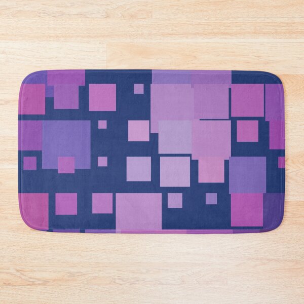 Item preview, Gradient Purple Tones Square Grid Blue Abstract Backdrop designed and sold by Alchemy-A-La-G.