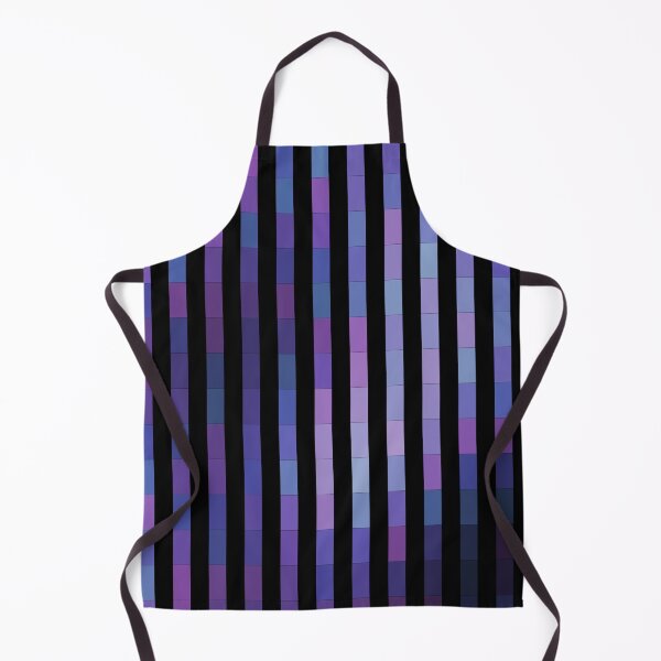 Item preview, Purple Gradient Tones Square Grid On Black Backdrop designed and sold by Alchemy-A-La-G.