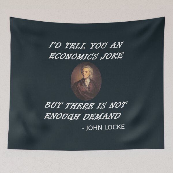 Item preview, Funny Economics Teacher Design Locke Student Supply + Demand designed and sold by Creekman Designs.
