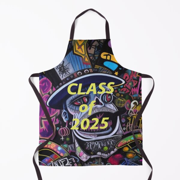 Item preview, Class of 2025 Abstract Graffiti Art designed and sold by TheDarkWardrobe.