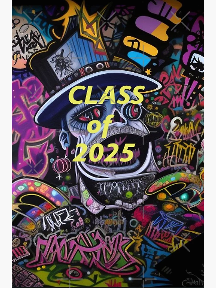 Class of 2025 Abstract Graffiti Art