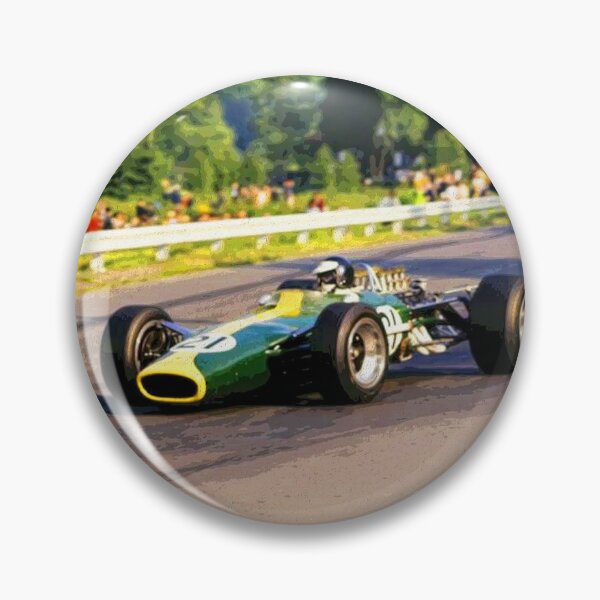 Item preview, Jim Clark racing his 1967 F1 racecar during the Belgian Grand Prix abstract designed and sold by Rodissimus1984.