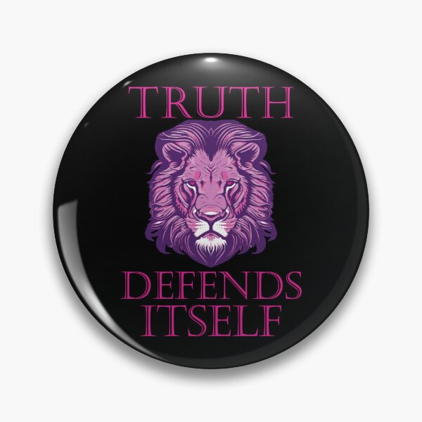 Item preview, The truth is like a lion. You do not need to defend it. Let it loose; it will defend itself. designed and sold by pelagio.