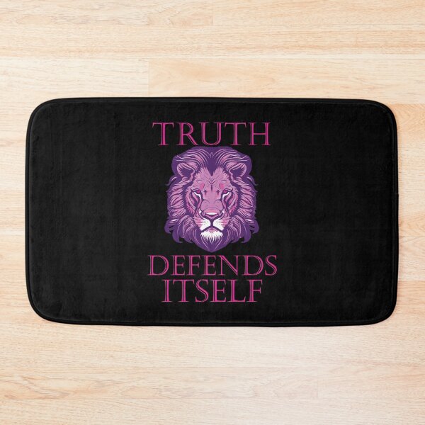 Item preview, The truth is like a lion. You do not need to defend it. Let it loose; it will defend itself. designed and sold by pelagio.