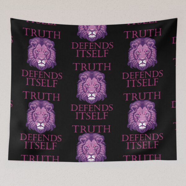 Item preview, The truth is like a lion. You do not need to defend it. Let it loose; it will defend itself. designed and sold by pelagio.