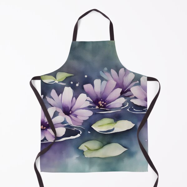 Item preview, Purple Flowers Having a Bath designed and sold by CalmnessbyChoice.