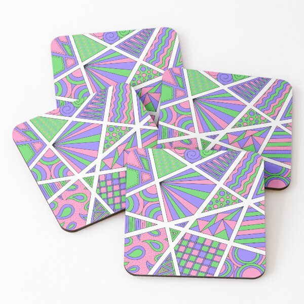 Item preview, Trigender Tri Pride Zen Doodle Abstract Modern designed and sold by JoyfulJen.