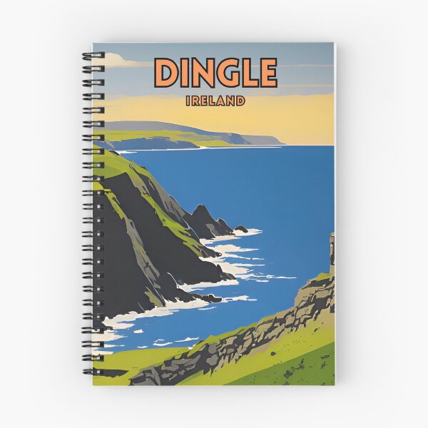 Item preview, Dingle Ireland Vintage Retro Travel designed and sold by ZionPosteria.