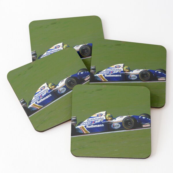 Item preview, Ayrton Senna in his 1994  FW16 F1 racecar abstract designed and sold by Rodissimus1984.