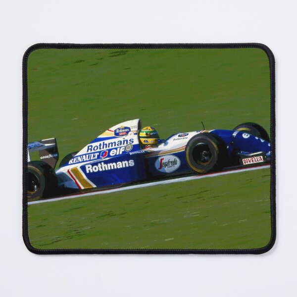 Item preview, Ayrton Senna in his 1994  FW16 F1 racecar abstract designed and sold by Rodissimus1984.