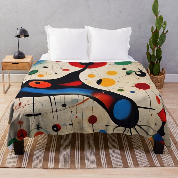 Item preview, Miró Inspired Print designed and sold by PinUpPizzazz.