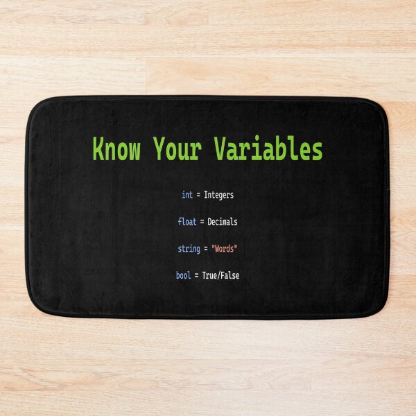 Item preview, Know your Variables designed and sold by The-Stellerium.