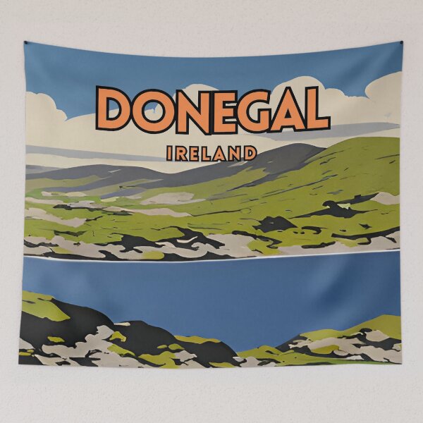 Item preview, Donegal Ireland Travel designed and sold by ZionPosteria.