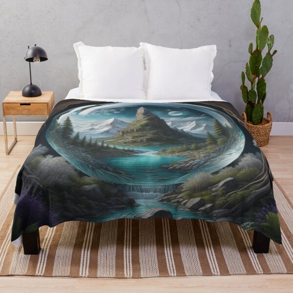 Item preview, Enchanted Majestic Mountains: Glass Orb designed and sold by EnchantedVista.