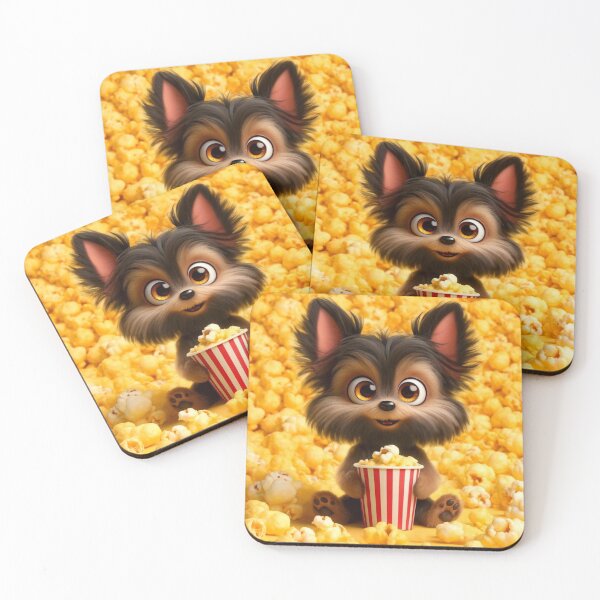 Item preview, Popcorn Affenpinscher Pup Party designed and sold by Sillytoe.