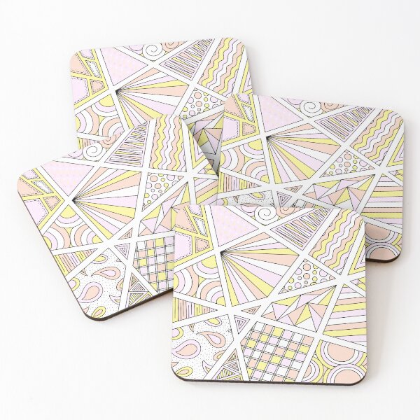 Item preview, Pangender Pride Zen Doodle Abstract Modern designed and sold by JoyfulJen.