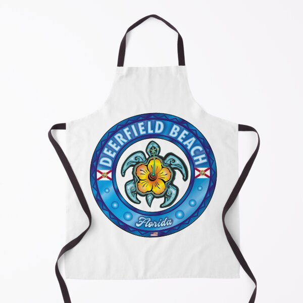 Item preview, Deerfield Beach Florida sea turtle hibiscus designed and sold by studioss76.