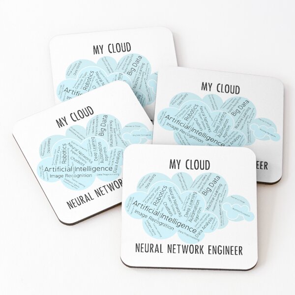 Item preview, Neural Network Enginneer Cloud Landscape Unveiled designed and sold by SportsT-Shirts.