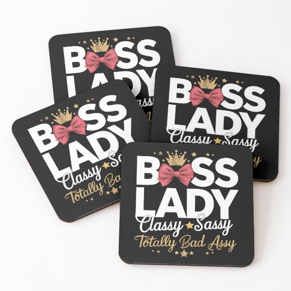 Item preview, Boss Lady Classy Sassy Totally Bad Assy designed and sold by edesignprints.