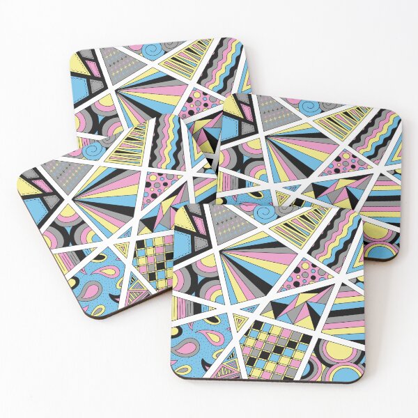 Item preview, Polygender Pride Zen Doodle Abstract Modern designed and sold by JoyfulJen.