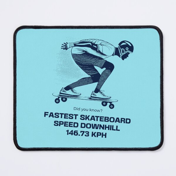 Item preview, Did you know the fastest skateboard speed downhill? designed and sold by GreissDesign.