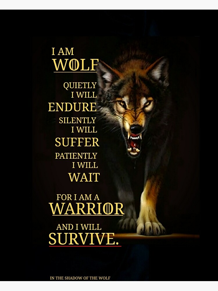 I Am A Warrior by WolfShadow27