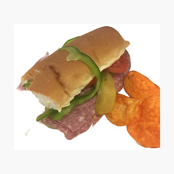 Item preview, Moes sub and chips designed and sold by Lauracolleen3.