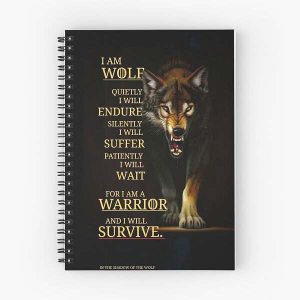 Aperçu de l'œuvre Je suis un guerrier créée et vendue par WolfShadow27.