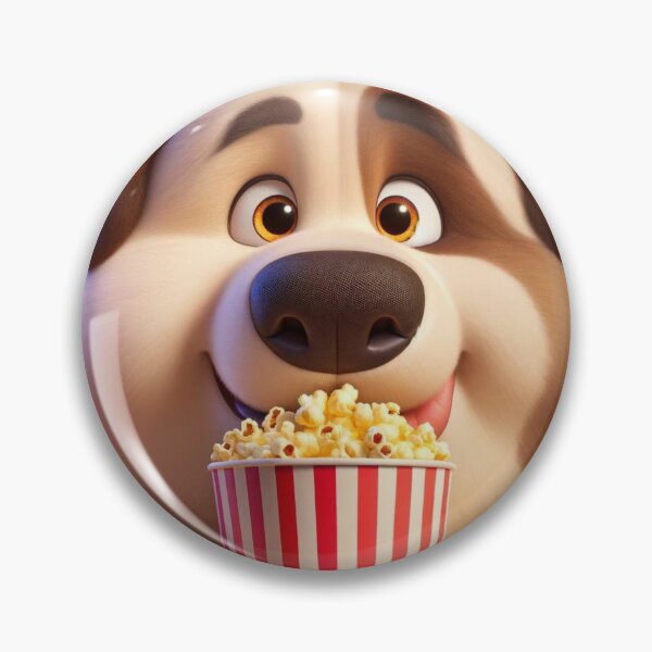 Item preview, Popcorn Heaven with Alabai designed and sold by Sillytoe.