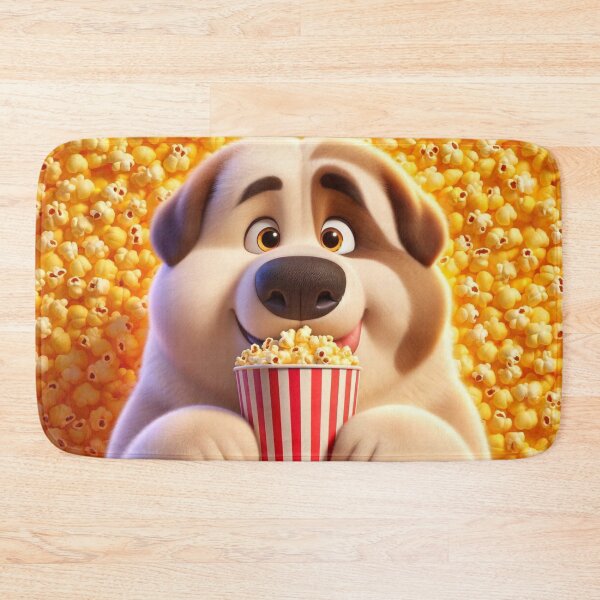 Item preview, Popcorn Heaven with Alabai designed and sold by Sillytoe.