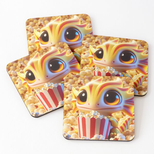 Item preview, Popcorn Delight with Albertonectes designed and sold by Sillytoe.