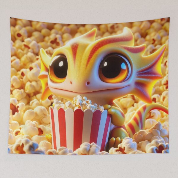 Item preview, Popcorn Delight with Albertonectes designed and sold by Sillytoe.