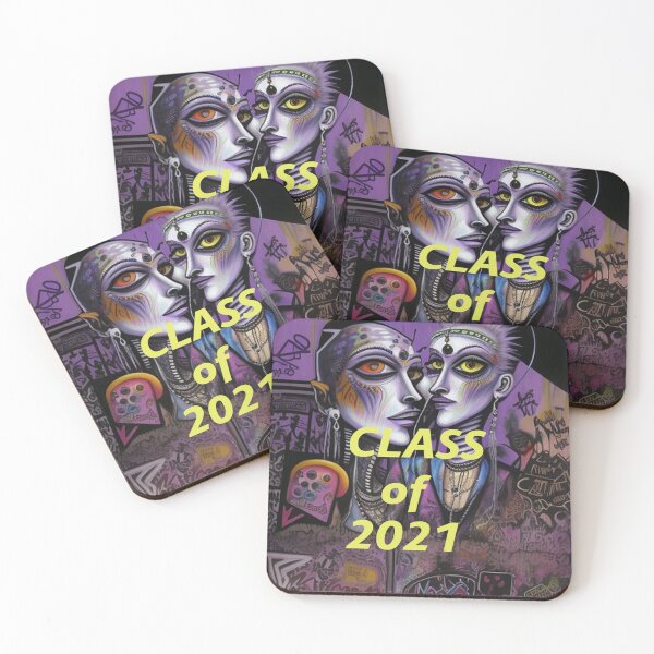 Item preview, Class of 2021 Abstract Graffiti Art designed and sold by TheDarkWardrobe.