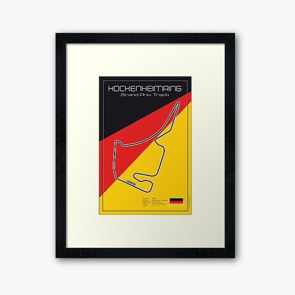 Aperçu de l'œuvre Hippodrome de Hockenheim créée et vendue par Theodor Decker.