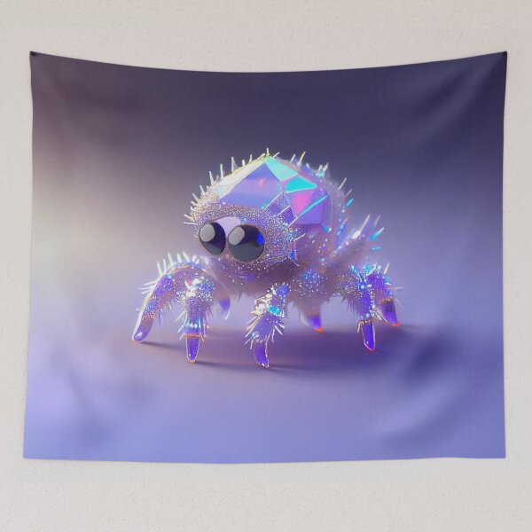 Item preview, Sparkling Crystal Spider: The Jewel of the Fantasy Realm designed and sold by Sillytoe.