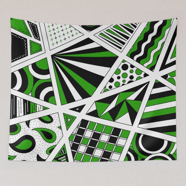 Item preview, Neutrois Pride Zen Doodle Abstract Modern designed and sold by JoyfulJen.