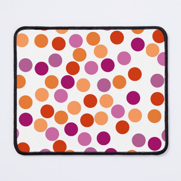 Item preview, Lesbian Pride polka dots designed and sold by River Graphic Design.