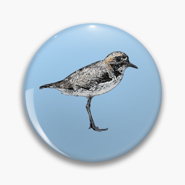 Item preview, Red-capped Plover Dotterel Black Alternate Design  designed and sold by designsasstultd.